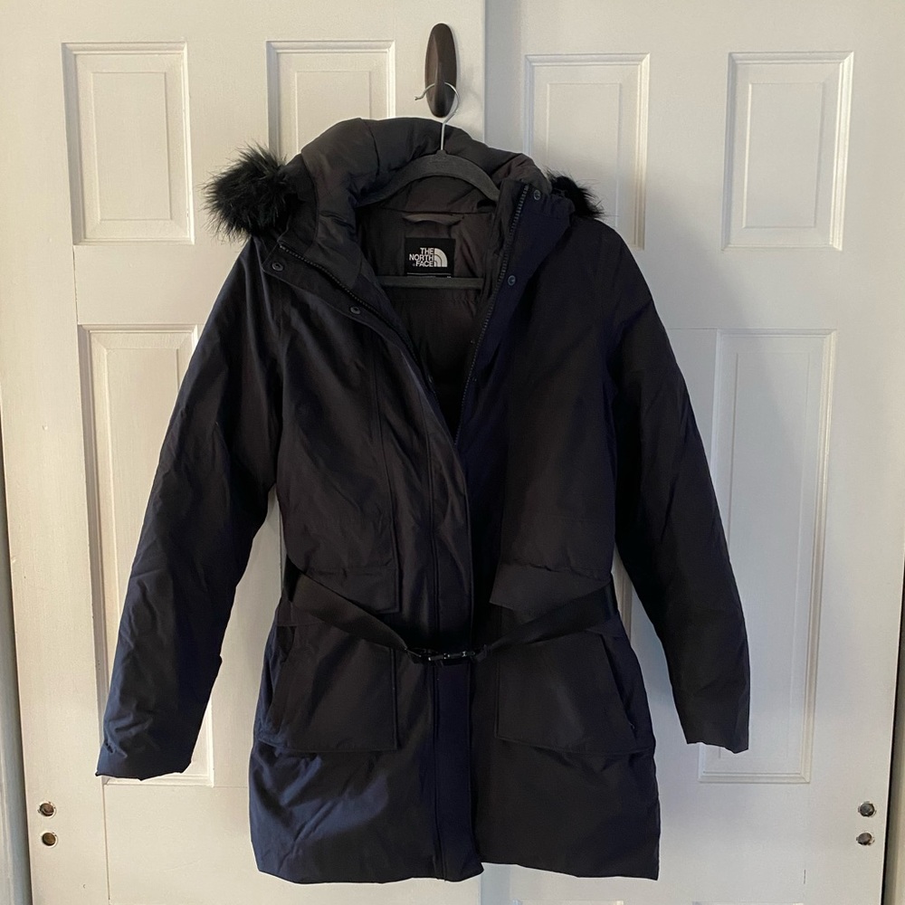 North Face Parka with fur hood